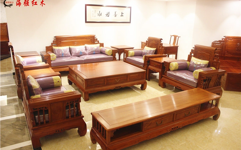 緬甸花梨沙發